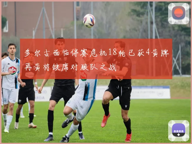 多尔古面临停赛危机18轮已获4黄牌再黄将缺席对狼队之战
